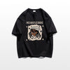 ベストセラーアイテム！ カジュアル 定番シンプル ルーズ プリント全5色 半袖Tシャツ<U-9022>
