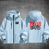 【春新作】おすすめ   撥水加工 バックビッグロゴ 男女兼用 3色展開 マウンテンパーカー U-12774