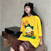 話題沸騰中 おしゃれ度高め 活躍する優秀アイテム プリント 半袖 Tシャツ <U-9325>