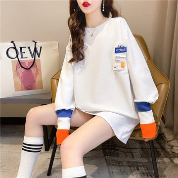 美感いっぱい 切り替え 好感度満載 プリント Tシャツ カットソー＜U-3669＞