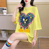 おすすめ シンプル カジュアル ゆったり 半袖Tシャツ＜U-8136＞