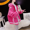 【裏起毛】元気いっぱい  厚手フード付きスタジャン 全3色パーカ<U-10346>