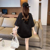 新作  おしゃれな星柄Tシャツ ゆったり半袖＜U-2825＞