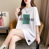 美人度アップ プリント ファッション Tシャツ カットソー＜U-3371＞