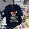 上質 絶対流行 早い者勝ち 早い者勝ち カジュアル 男女兼用 2色選択 Tシャツ<U-11131>