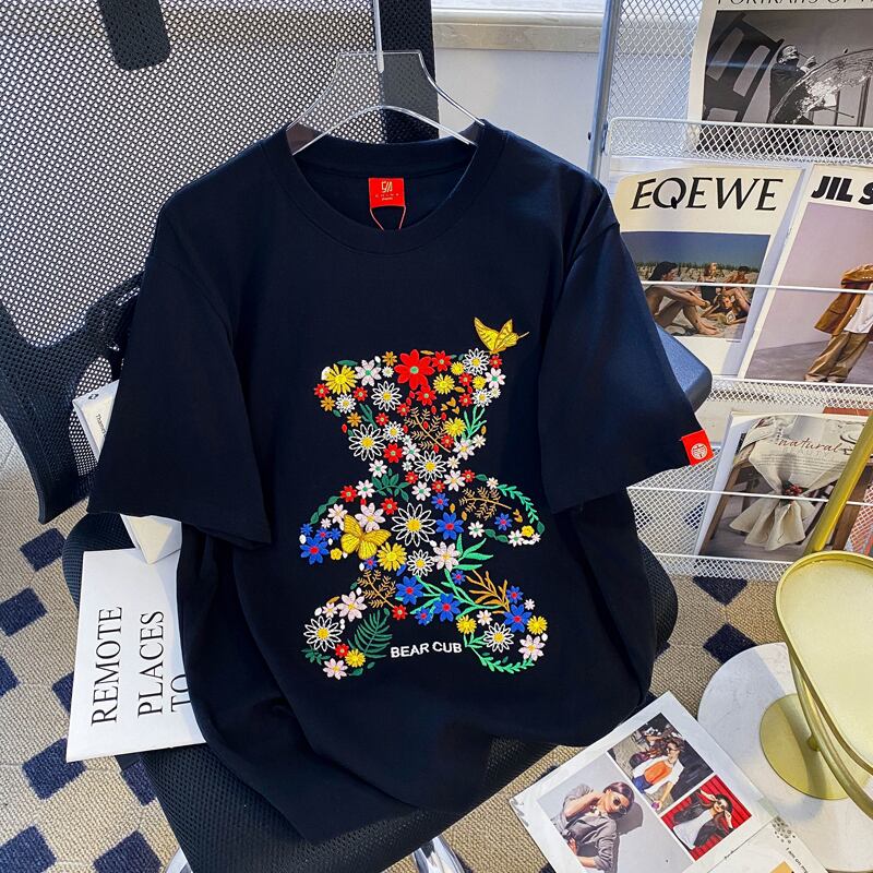 上質 絶対流行 早い者勝ち 早い者勝ち カジュアル 男女兼用 2色選択 Tシャツ<U-11131>