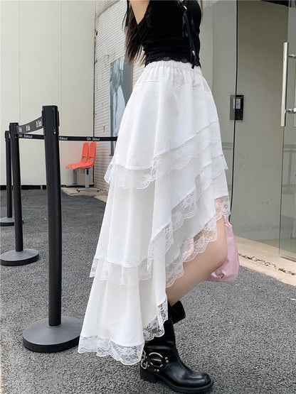 美人度アップ デートにぴったり 主役級 女性力を高める 無地 ハイウエスト スカート ボトムス＜U-11310＞