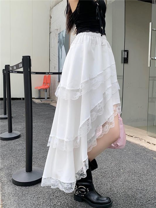 美人度アップ デートにぴったり 主役級 女性力を高める 無地 ハイウエスト スカート ボトムス＜U-11310＞