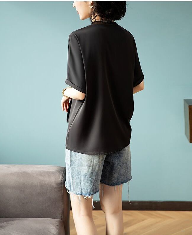 話題沸騰中 ファッション 着回し力抜群 プリント 2色選択 半袖Tシャツ＜U-8621＞