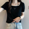 スリム 切り替え スタイリッシュ Tシャツ カットソー＜U-3449＞