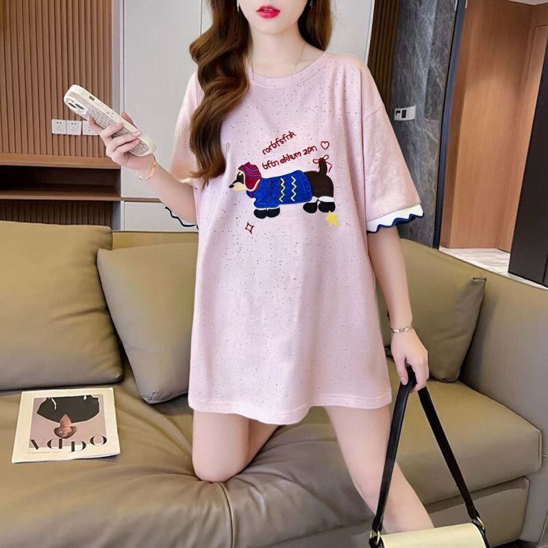 おすすめ 好感度UP 美人度アップ カジュアル 全4色 半袖 Tシャツ ＜U-11147＞