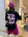 おすすめ ファッション 今季マストバイ 半袖Ｔシャツⅹパンツセット全4色<U-8568>