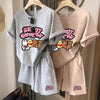カジュアル 半袖 全４色 Tシャツ ショートパンツ セットアップ ＜U-11598＞