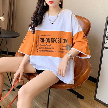 オシャレ度満点 3色選択可 美感いっぱい Tシャツ カットソー＜U-3042＞