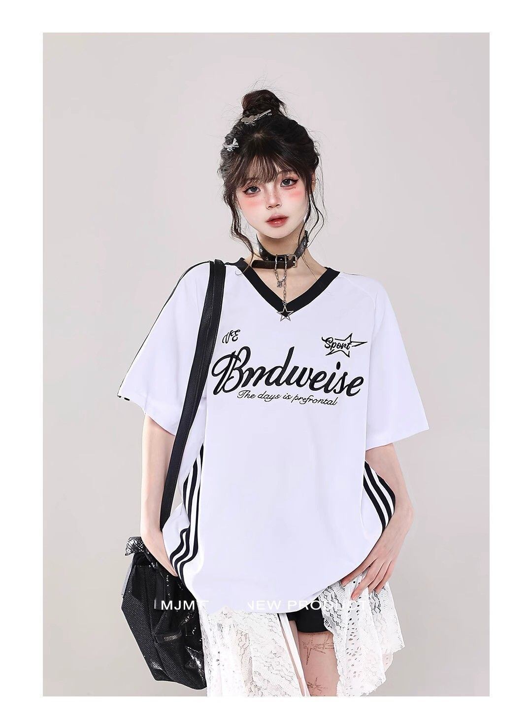 大好評 好感度UP 海外トレンド カジュアル 全3色 半袖 Tシャツ ＜U-11107＞