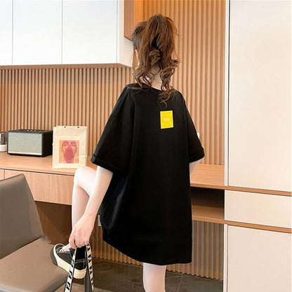 スタイリッシュ プリント 一目惚れ Tシャツ カットソー トップス＜U-3135＞