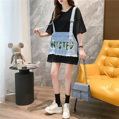 個性的なデザイン 3色選択可 一目惚れ Tシャツ カットソー＜U-3056＞