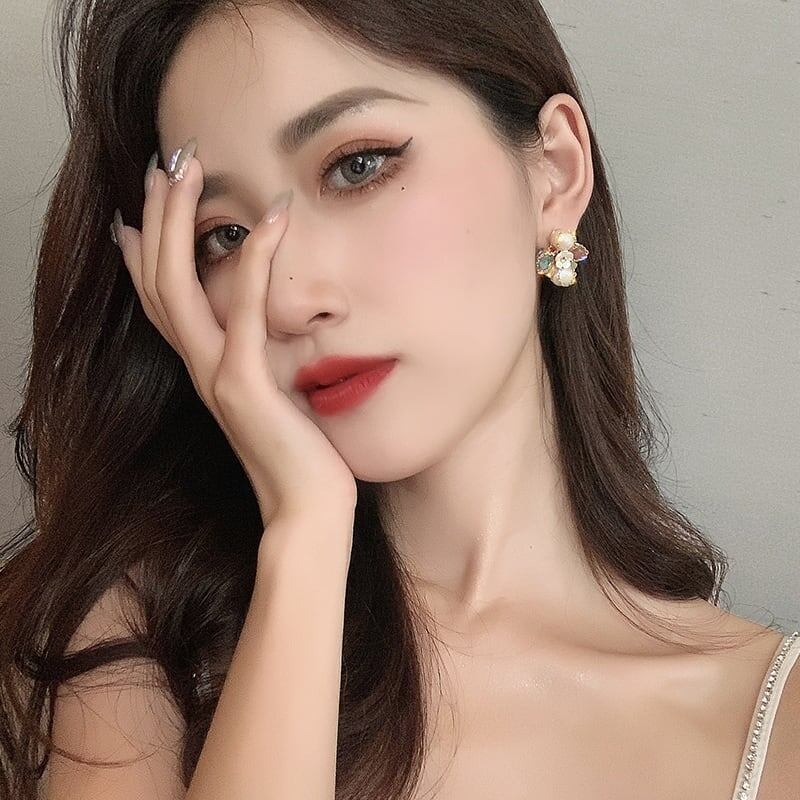 高級感溢れる 美人度アップ ファッション ピアス アクセサリー＜ins-3340＞