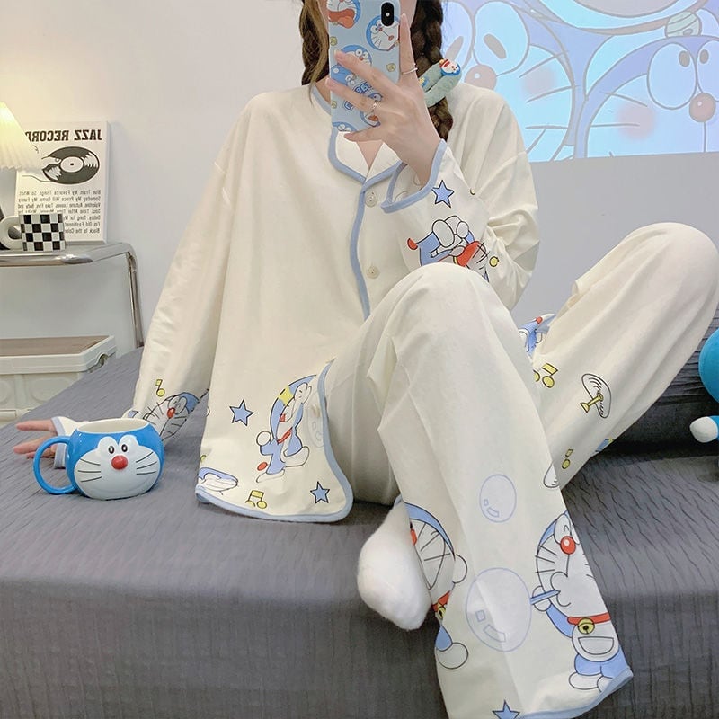 トップス+パンツセット パジャマ 組み合わせやすい <U-6018>