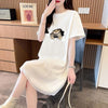 絶対欲しい ネコ カジュアル デザイン ゆったり 半袖 Tシャツ＜U-8658＞