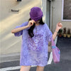 期間限定 個性派 超人気 絞り染め ゆったり 3種選択可 半袖 Tシャツ＜U-8773＞
