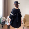 新商品 プリント ファッション ゆったり 全4色 半袖 Tシャツ＜U-11493＞