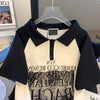 売り切れ必至  ファッション スウェット＜U-10079＞ プリント 半袖Tシャツ カットソー＜U-8250＞