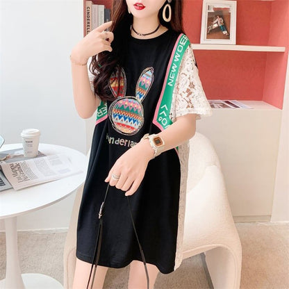 スタイリッシュ プリント 一目惚れ Tシャツ カットソー＜U-3265＞