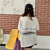 オシャレ度満点 切り替え 一目惚れ プリント Tシャツ カットソー＜U-3560＞