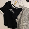 ゆったり感アップ アルファベット ファッション Tシャツ カットソー＜U-3077＞