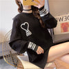 シンプル 切り替え ファッション プリント Tシャツ カットソー＜U-3664＞