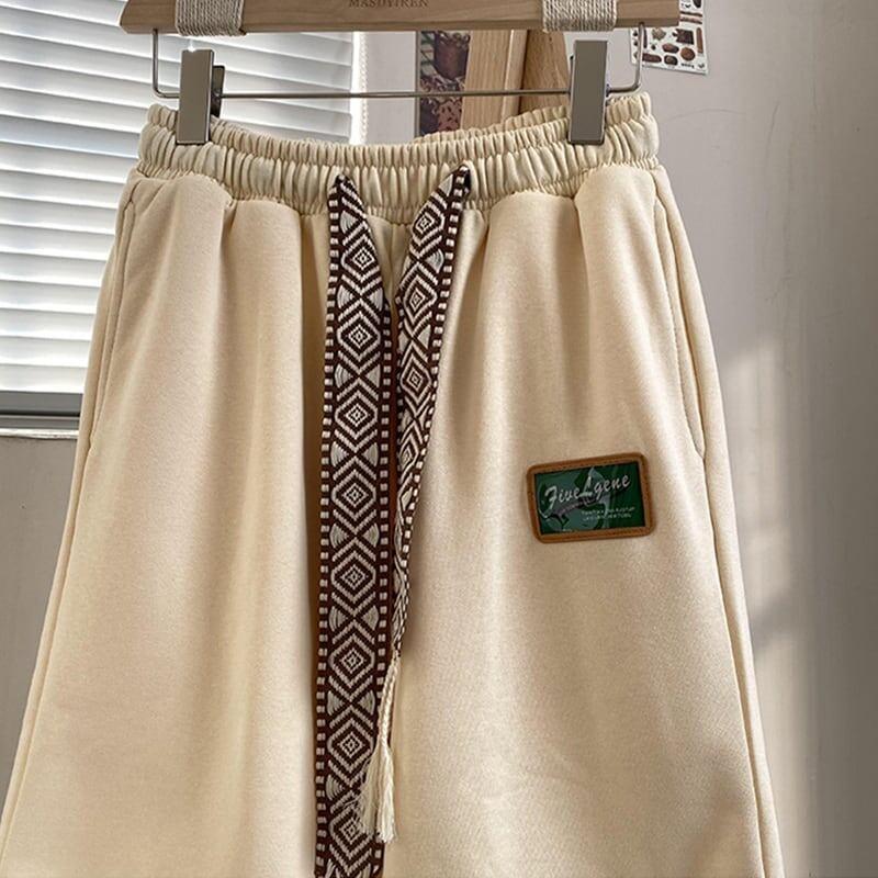 ファッション プリント ゆったり感アップ パンツ ボトムス＜U-3002＞