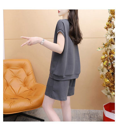 今季マストバイ ファッション カジュアル 半袖Ｔシャツⅹパンツセット全3色 <U-8265>