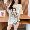 着回し力抜群 早い者勝ち 絶対流行 カジュアル 2色選択 Tシャツ<U-11579>