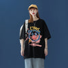 話題沸騰中 ゆったり カジュアル プリント 2色半袖Tシャツ＜U-8159＞