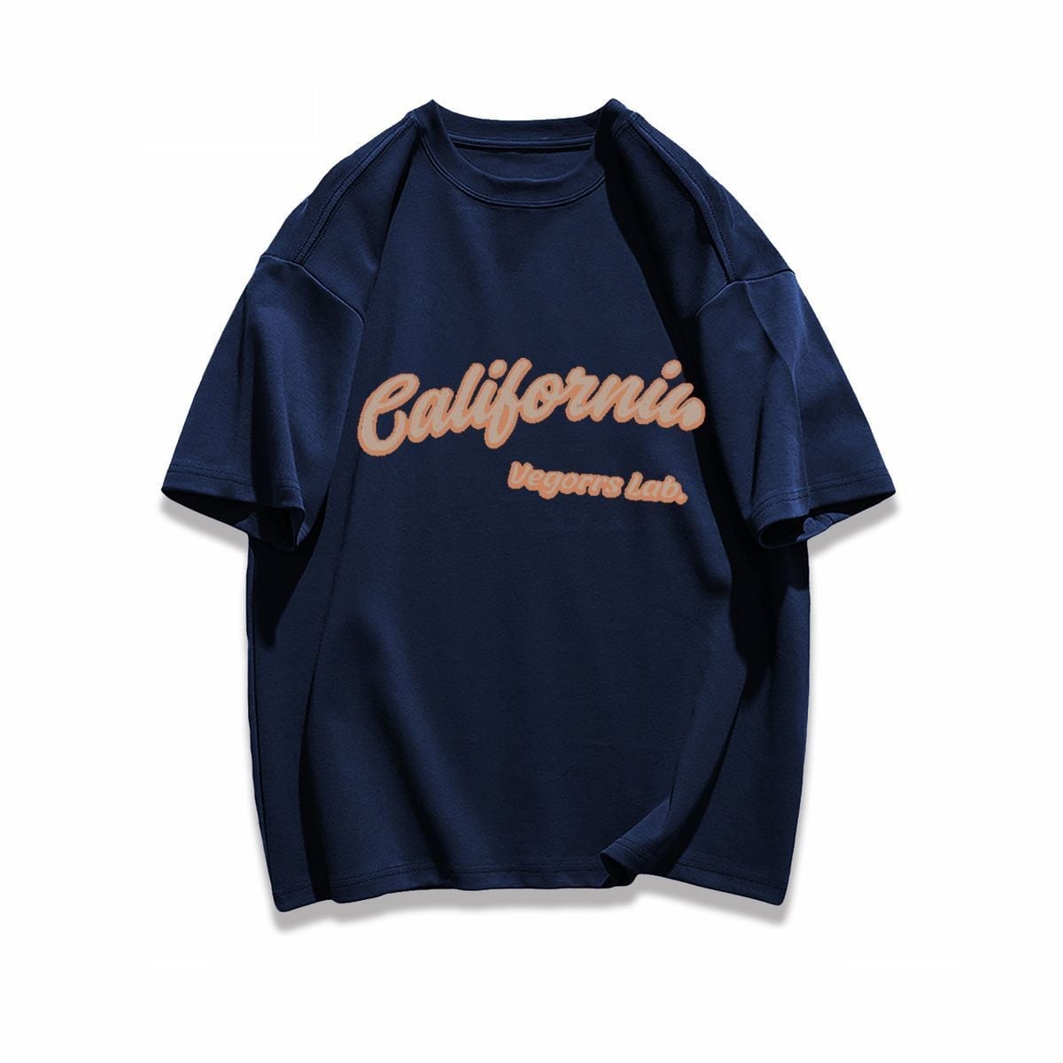 早い者勝ち カジュアル ファッション感満々 ダブルプリント 全5色 半袖Tシャツ<U-9271>