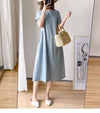 定番シンプル プラスベルベット 美人度アップ 5色 ニットワンピース <U-12084>