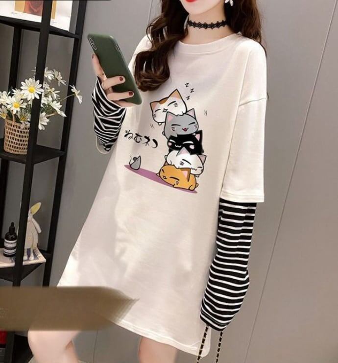今季マストバイ ファッション カジュアル スウィートTシャツ<U-6507>