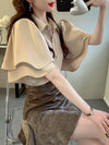 上質 プリント アバンギャルド 全7色 半袖 Tシャツ <U-11849>
