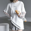 清純甘くて女子力UP 切り替え 美感いっぱい Tシャツ カットソー＜U-3020＞