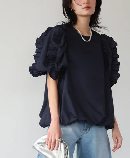 主役級 好感度UP 海外トレンド カジュアル 全3色 半袖 Tシャツ ＜U-11935＞