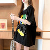 スタイリッシュ プリント 一目惚れ Tシャツ カットソー トップス＜U-3135＞