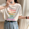 ゆったり感アップ 切り替え オシャレ度満点 プリント Tシャツ カットソー＜U-3404＞