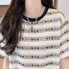 おすすめ ストライプ柄 着心地抜群 半袖 Tシャツ＜U-8264＞