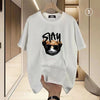 新商品 プリント カジュアル 選べるデザイン4種類 全2色 Tシャツ カットソー＜U-8585＞