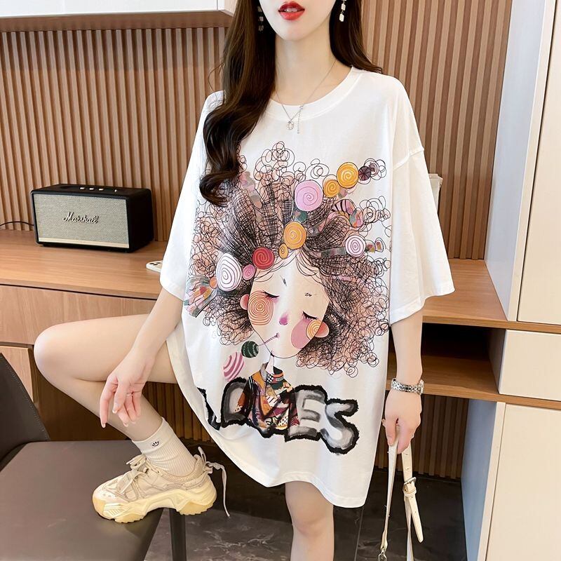 新商品 ファッション 個性派 プリント全3色 半袖Tシャツ カットソー ＜U-8604＞