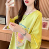 絶対欲しい プリント ロゴ ゆったり 3色半袖Tシャツ＜U-8315＞