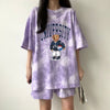 夏に嬉しい機能付き 全5色 軽くて涼しくて可愛い！ 半袖 Tシャツ ショートパンツ セットアップ ＜U-9269＞