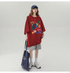 売り切れ必至 プリント ファッション 4色選択 半袖Tシャツ＜U-8594＞
