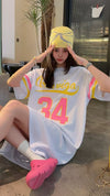 美人度アップ 好感度UP 海外トレンド カジュアル 全3色 半袖 Tシャツ ＜U-11555＞